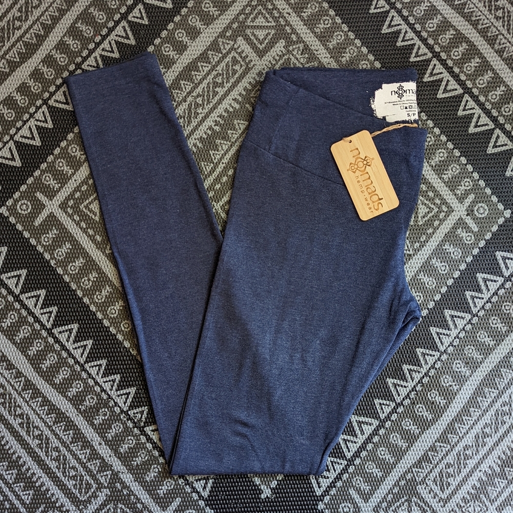 NWT Nomads Hemp Wear | Legging Bamboo Fiber Full Length